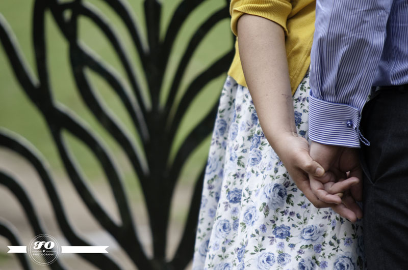 Isabella Plantation, Richmond Park, London, engagement session (1)