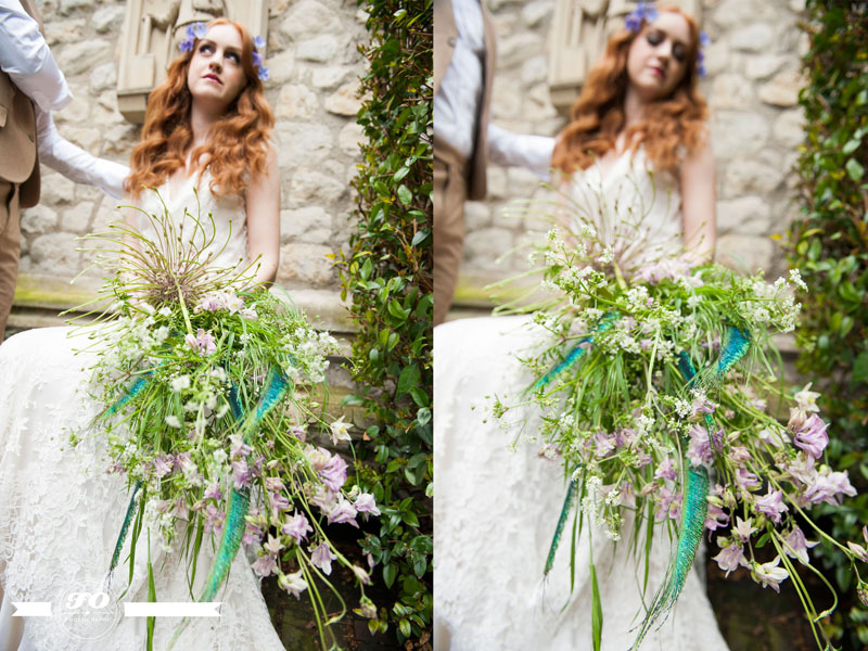 The Knot Garden Bridal shoot, Garden Museum London (1)